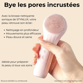 Brosse Sonique Chauffante STYNLUX Thermo-Clean