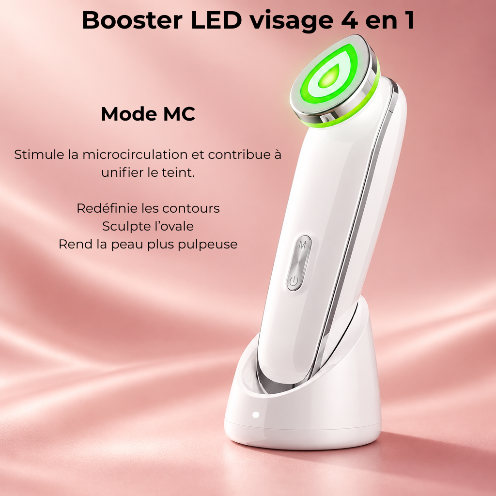 Booster LED visage 4 en 1 STYNLUX