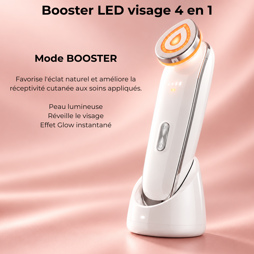 Booster LED visage 4 en 1 STYNLUX