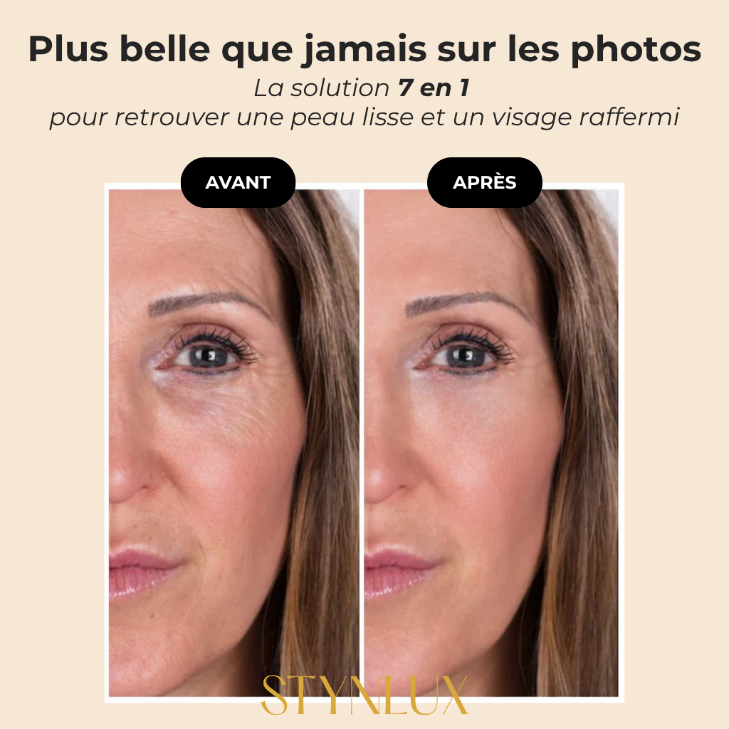 Appareil sculptant 7 en 1 anti-rides visage et cou