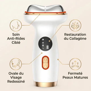 Résultats lifting visage appareil gua sha LED STYNLUX