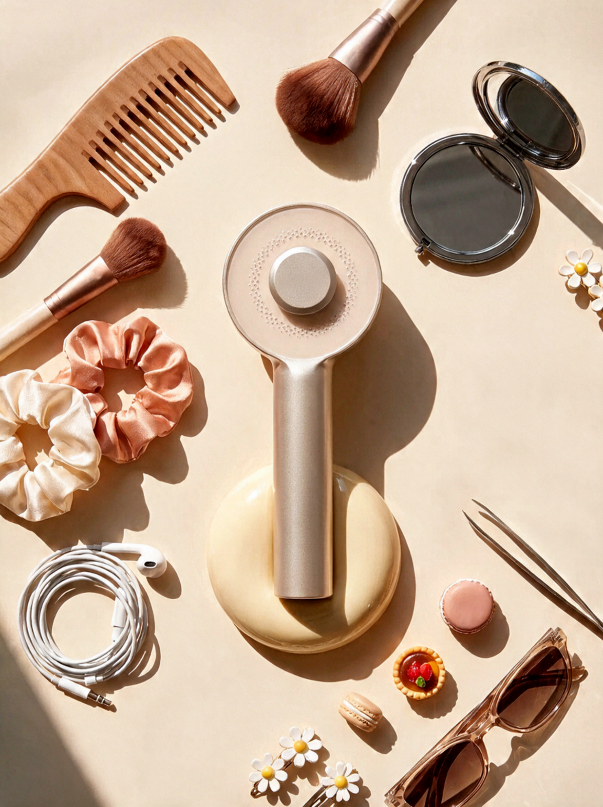 Peigne masseur cuir chevelu LED STYNLUX Growth-Light vue principale